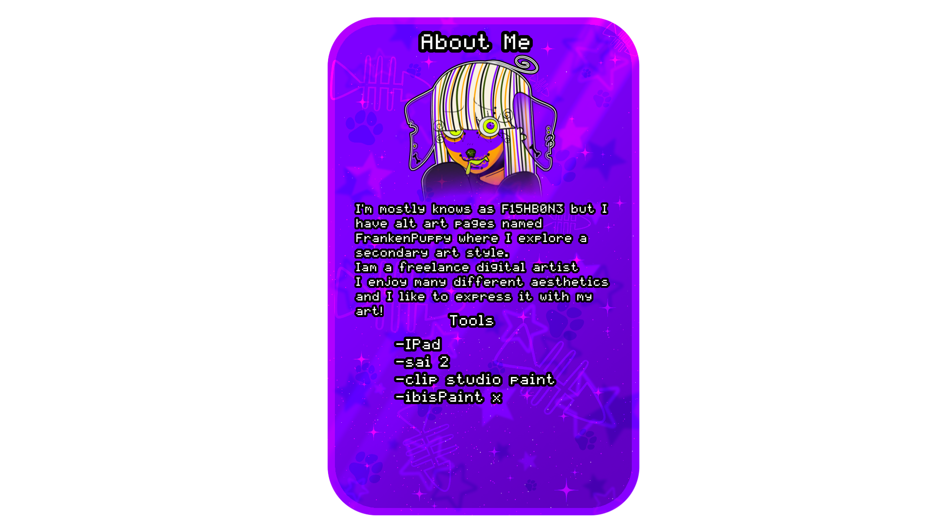 about me list